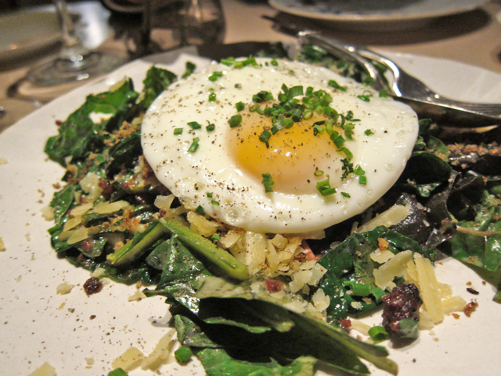 abc kitchen warm salad of kale, crispy prosciutto, parmes… Flickr