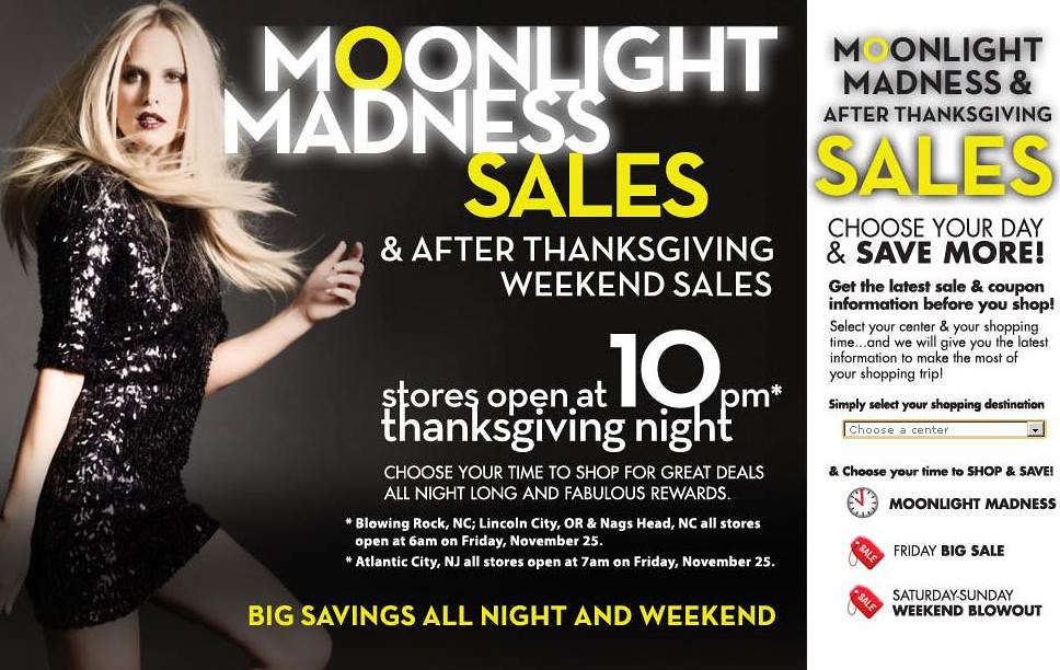 Tanger Outlets Black Friday 2011 Sneak Peek Flickr