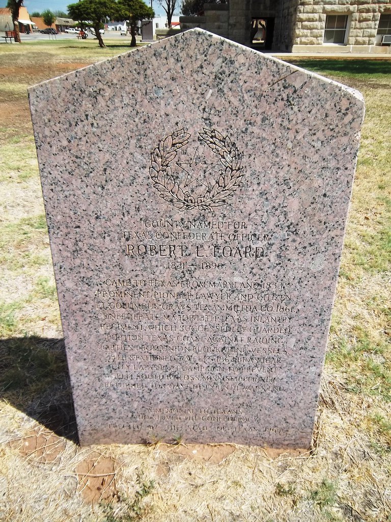 Robert L. Foard, Crowell, Texas Historical Marker a photo on Flickriver