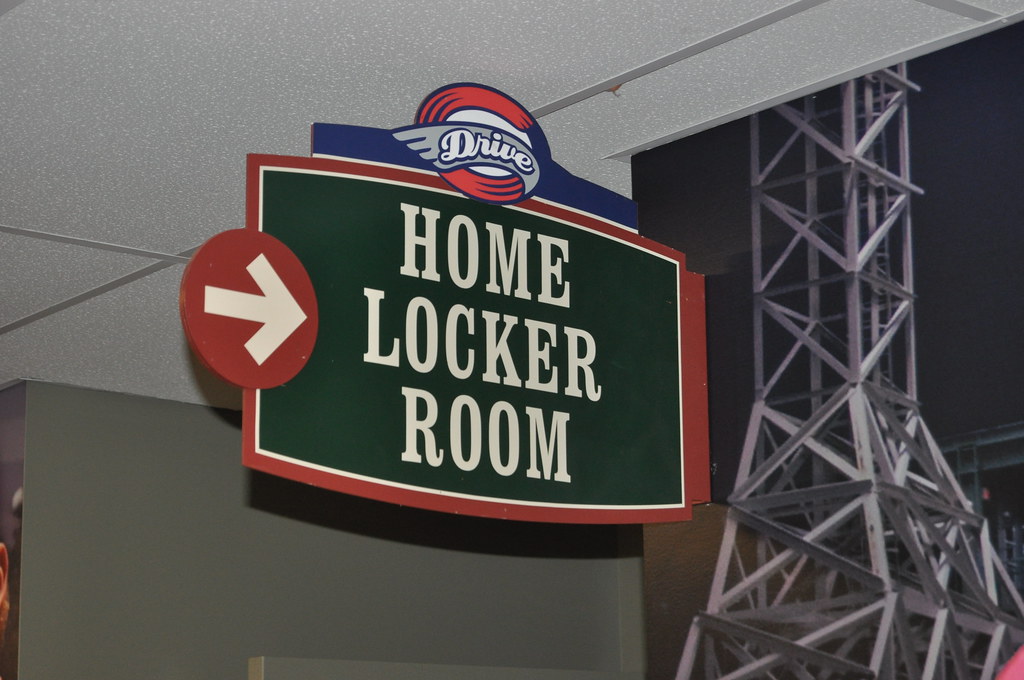 2011 Greenville Drive Locker Room Sign a photo on Flickriver