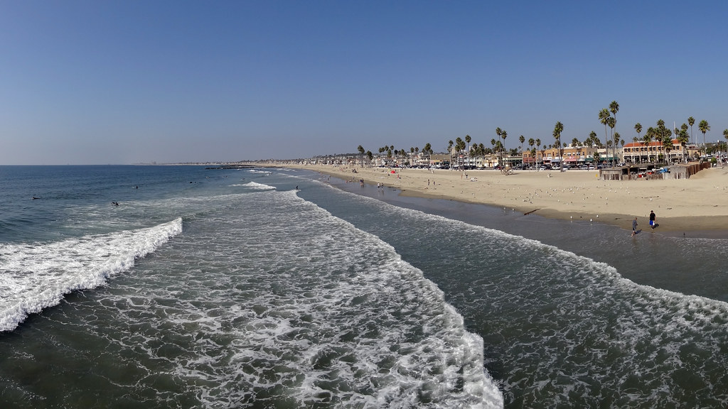 Newport Beach, Today Sweep Panorama view captured with a S… Flickr