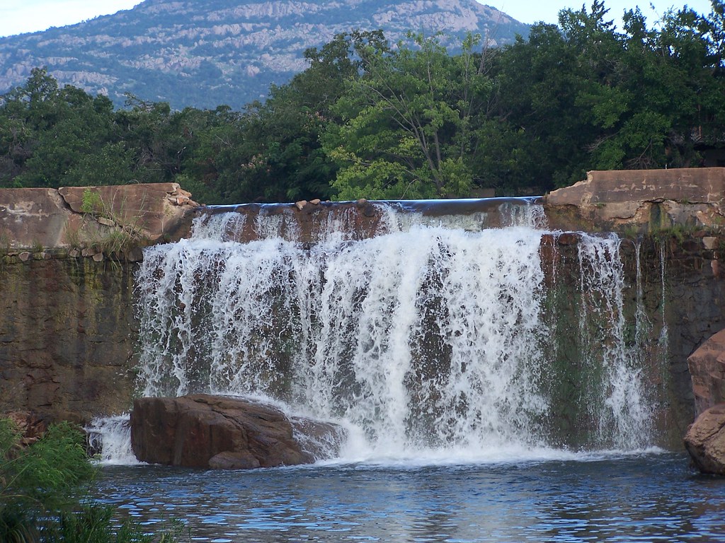 the falls, Medicine Park, Oklahoma Annie Flickr