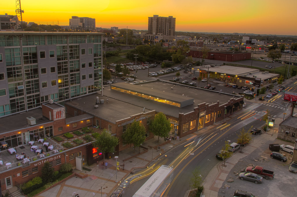 Sundown in the Gulch Nashville's Gulch neighborhood seen a… Flickr