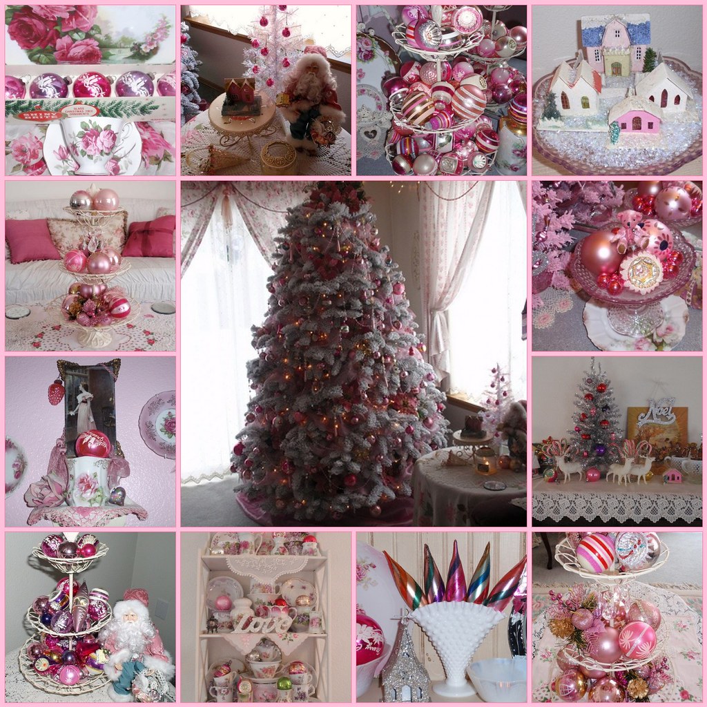 Vintage Pink Christmas a photo on Flickriver