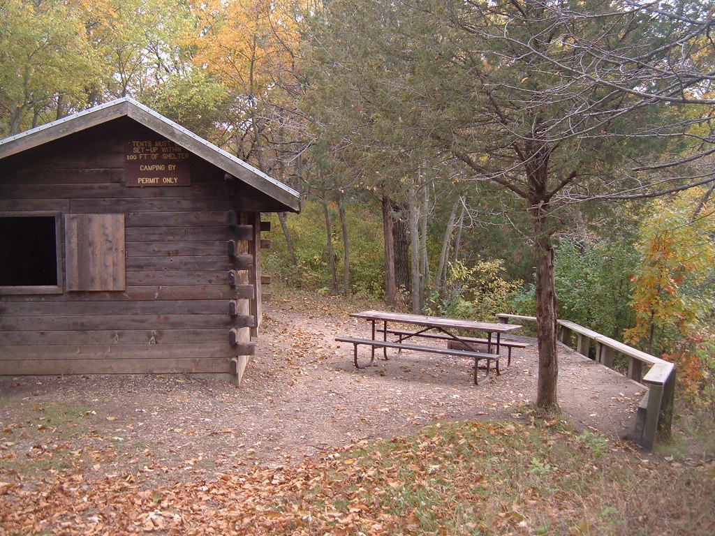 064 South Kettle Moraine backpacking shelter Ted Nelson Flickr
