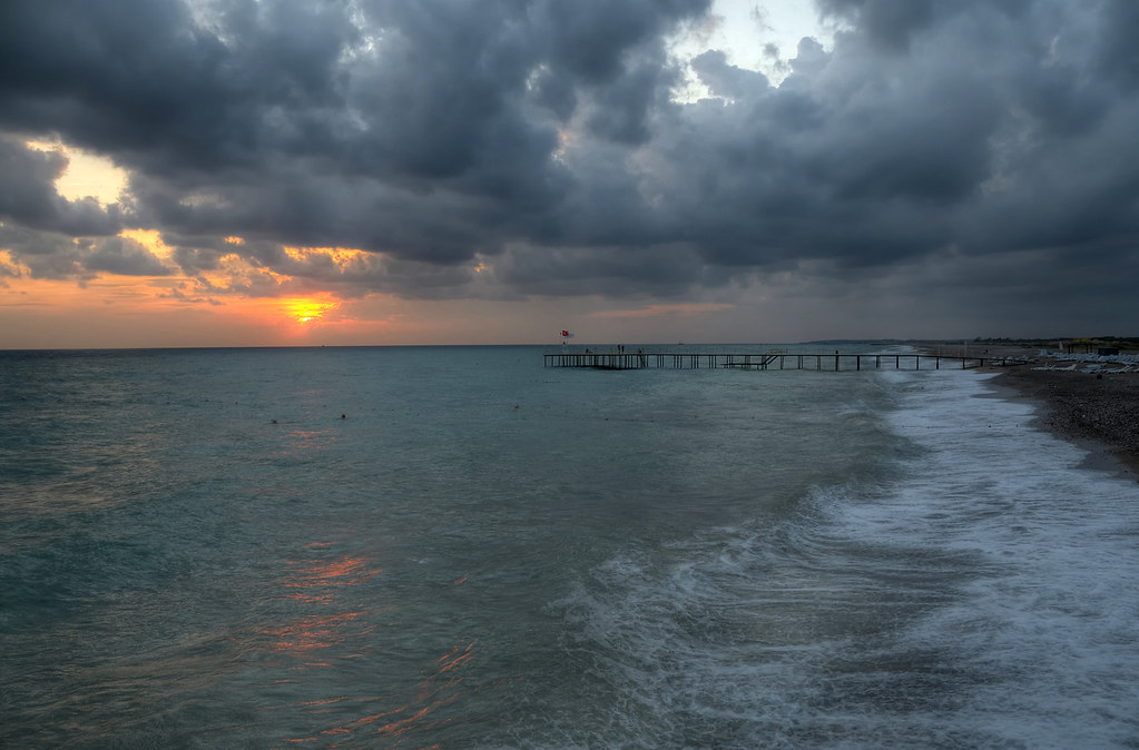 Coucher de soleil sur Antalya HDR JeanMarc Simon Flickr