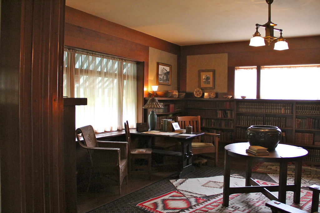 Marston House 1st room Seen The tour of the house was re… Flickr