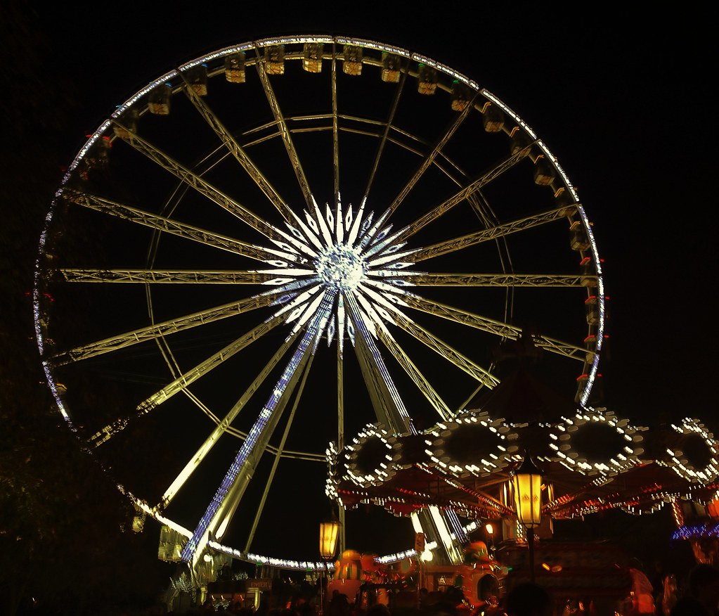 Big wheel Winter Wonderland, Hyde Park, London Chris