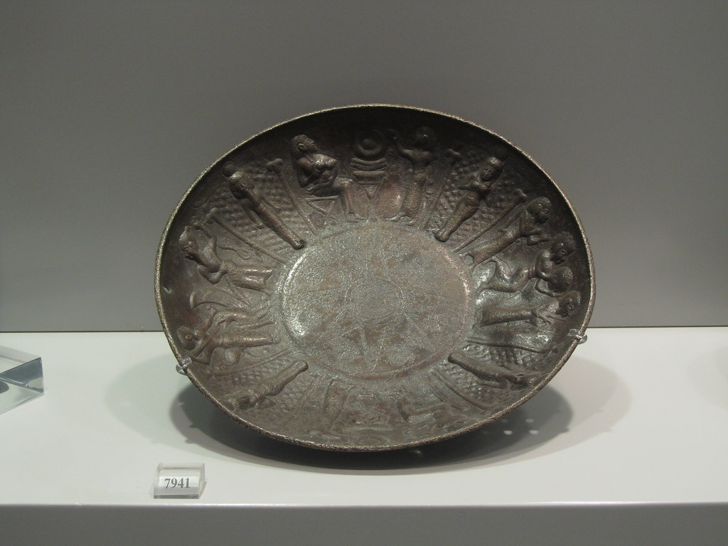 Phoenician Bowl with a Decoration of Musicians, a Figure K… Flickr