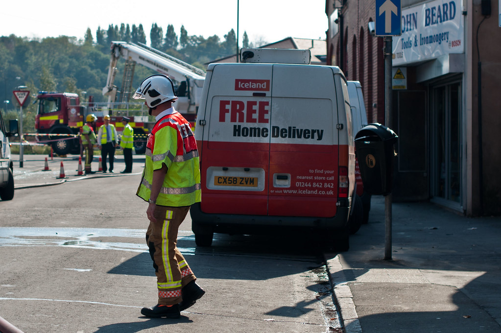 Levines fire, Kidderminster Levines furniture store & the … Flickr