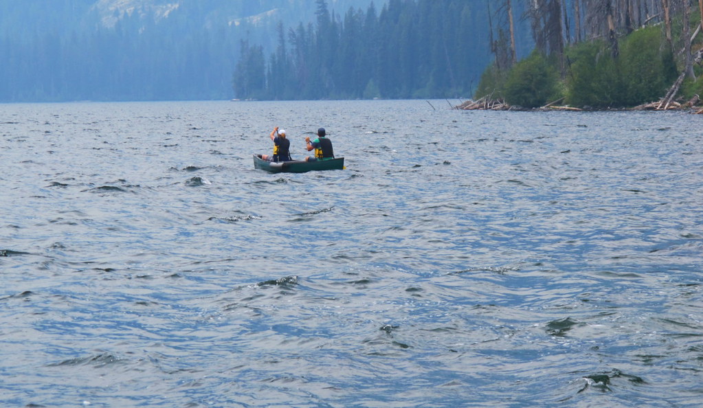 Canoeing on Jenny Lake Canoeing on Jenny Lake Flickr