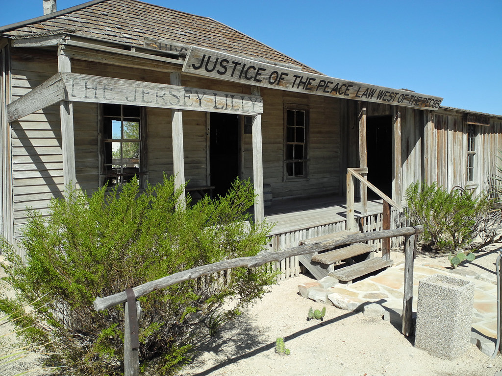 Jersey Lilly Judge Roy Bean's saloon/pool hall/courtroom, … Flickr