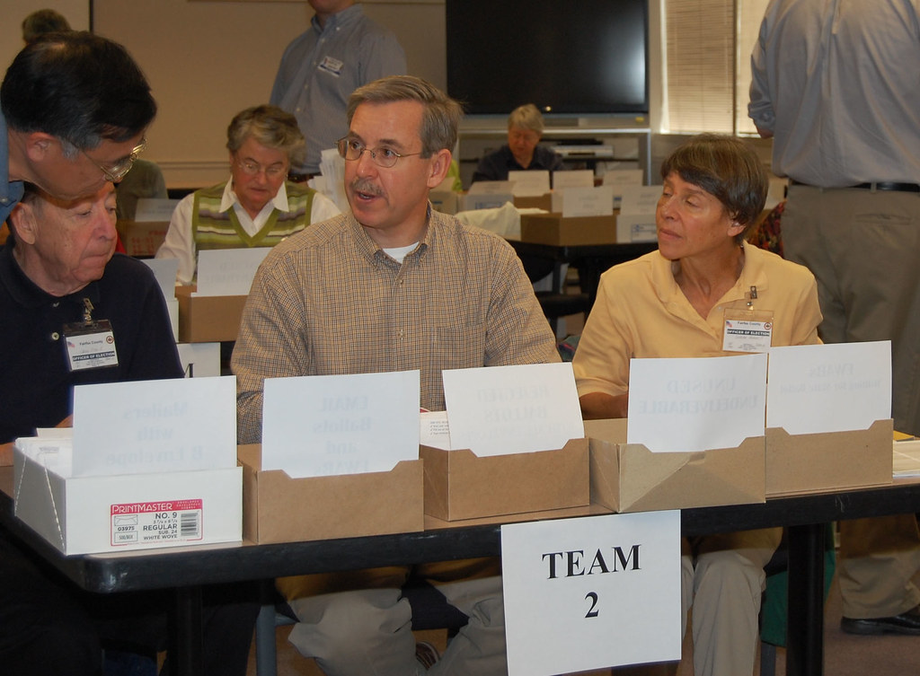 Absentee Ballot Counting Absentee ballots are counted in t… Flickr