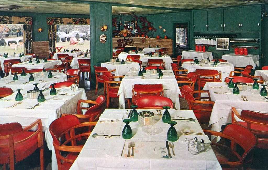 Peterson's Evergreens Restaurant Dundee IL Route 31 William L. Bird
