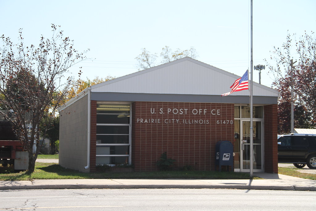 Prairie City IL, Post Office, 61470, Prairie City Illinois… Flickr