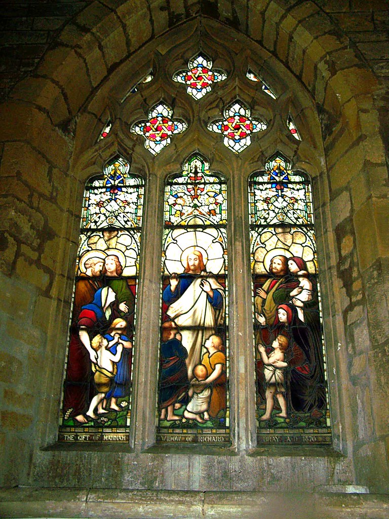 Northampton, Church Brampton North aisle east window, the … Flickr