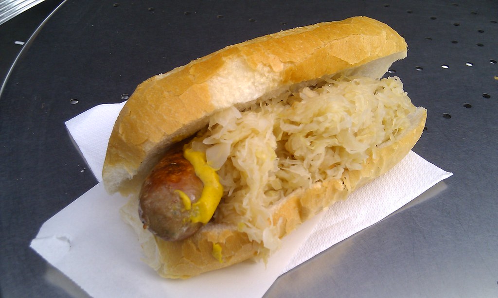 Weißwurst Melbourne Bratwurst Shop AUD6.40 HTC Desire Flickr