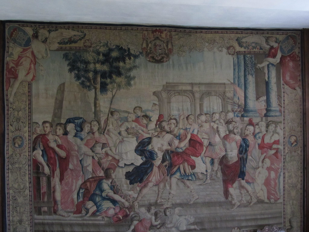 Tapestries in Hardwick Hall Andrew and Annemarie Flickr