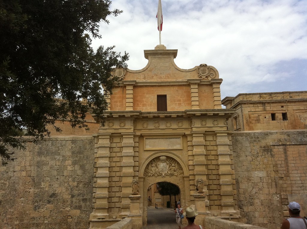 Main gate of Mdina also known as Kings Landing Sarah McGough Flickr