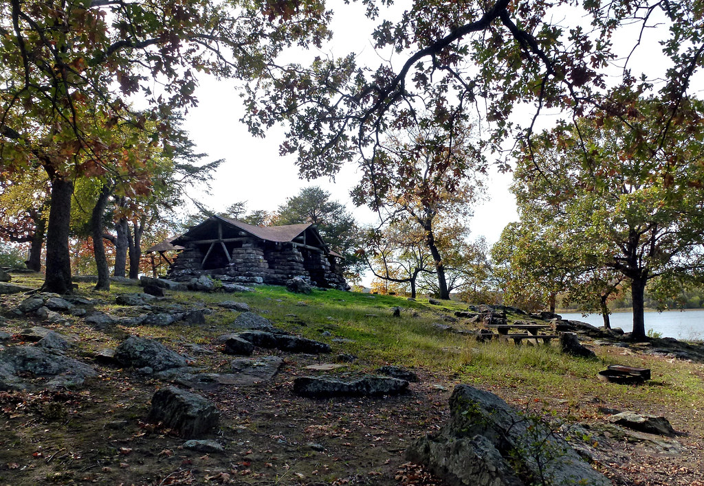 Red Oak Shelter at Okmulgee Lake Granger Meador Flickr