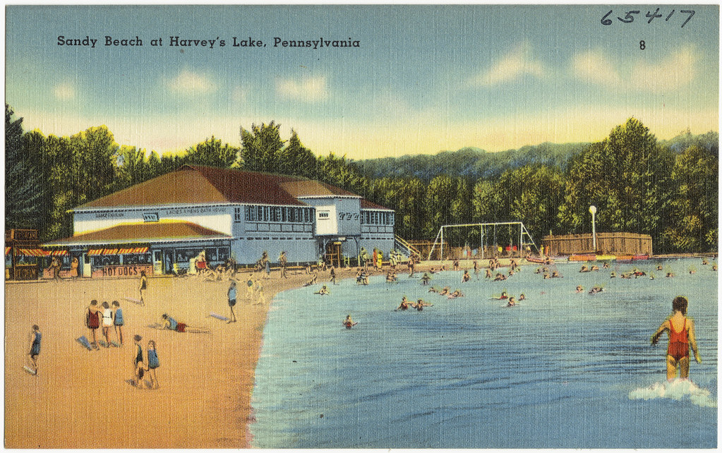 Sandy Beach at Harvey's Lake, Pennsylvania File name 06_1… Flickr