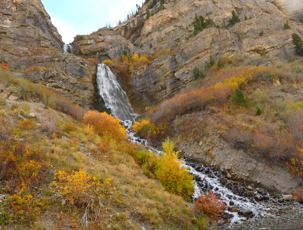 DSC_0145 Bridal Veil Falls, Utah. Tracie Hall Flickr