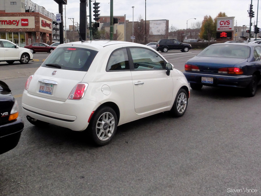 Fiat 500 | Same gas mileage as the Smart fortwo. | Steven Vance | Flickr