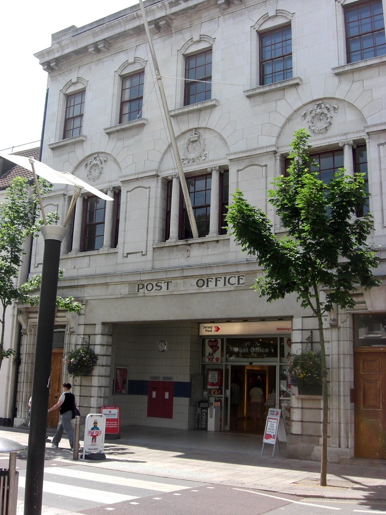 St Helier Post Office Broad Street Jersey Nice view of the… Flickr