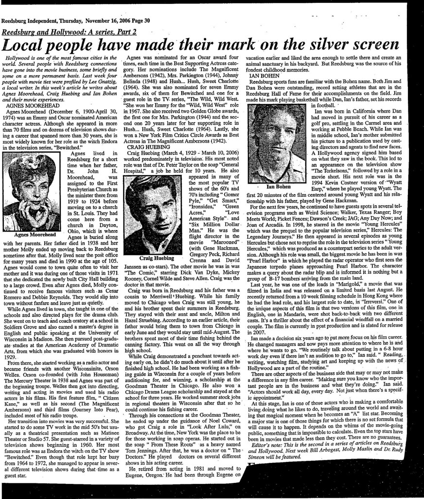 Reedsburg & Hollywood Part 2 Series by Lee Gnatzig Reedsbu… Flickr