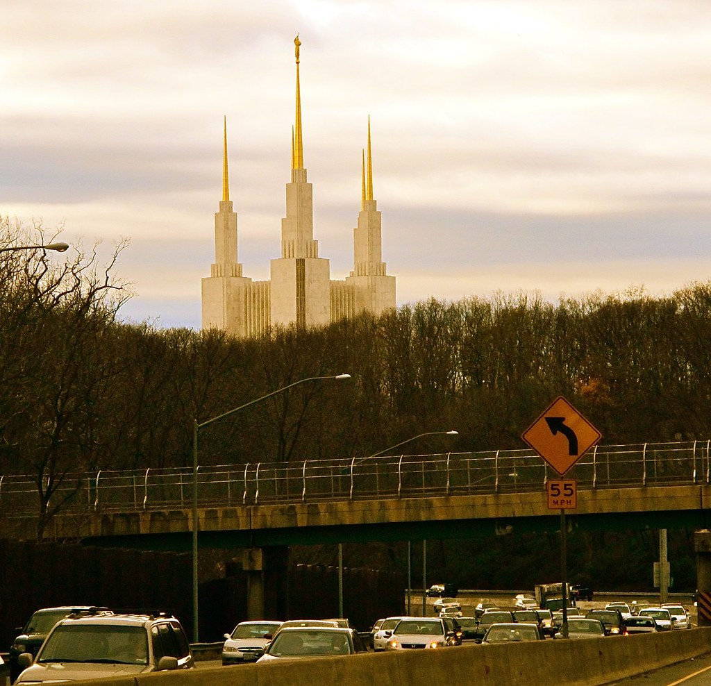Mormon Temple Kensington MD From the Beltway, outside Wa… Flickr