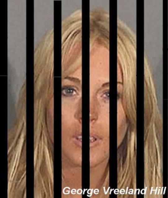 Lindsay Lohan In Jail. Lindsay Lohan behind bars. Flickr