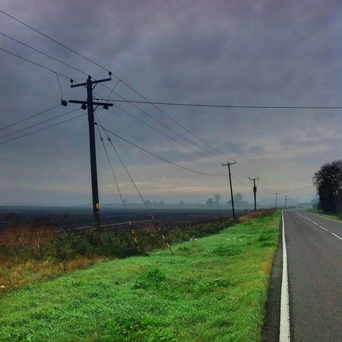 A fenland road, how they should look on a damp November mo… Flickr