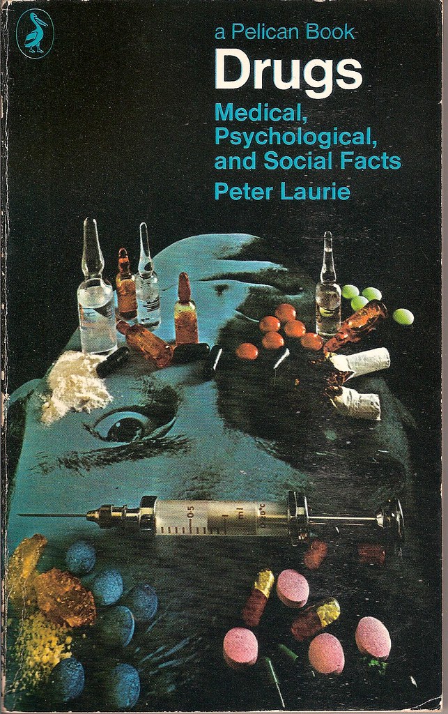 Drugs Pelican book cover Cover design by Bruce Robertson… Flickr