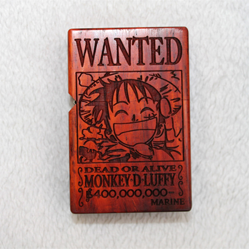 WOOD ONE PIECE LUFFY ZIPPO The One Piece Zippo lighter,I s… Flickr