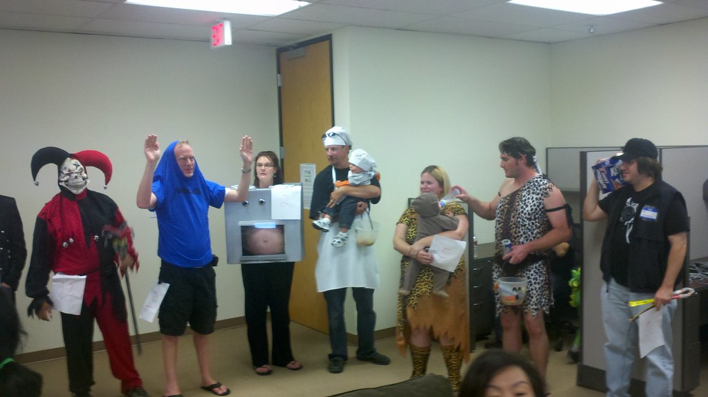 From the office Halloween Party. I am Cornholio! slworking2 Flickr