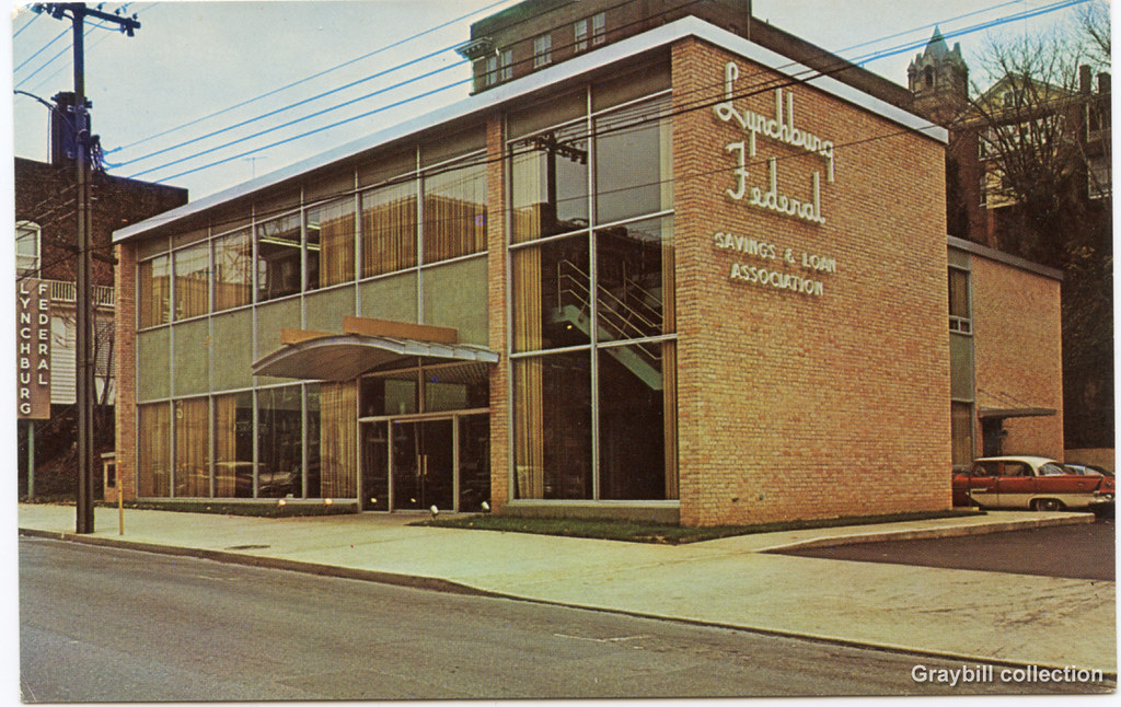 Lynchburg Virginia post card Lynchburg Federal Savings &… Flickr