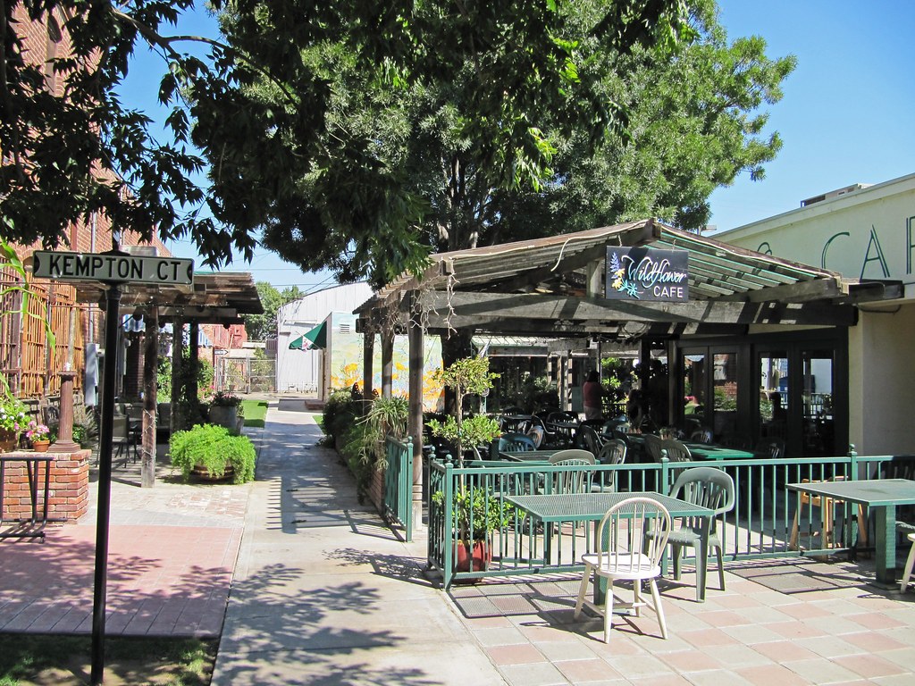 The Wildflower Cafe in Exeter, California. Exeter is a nic… Flickr