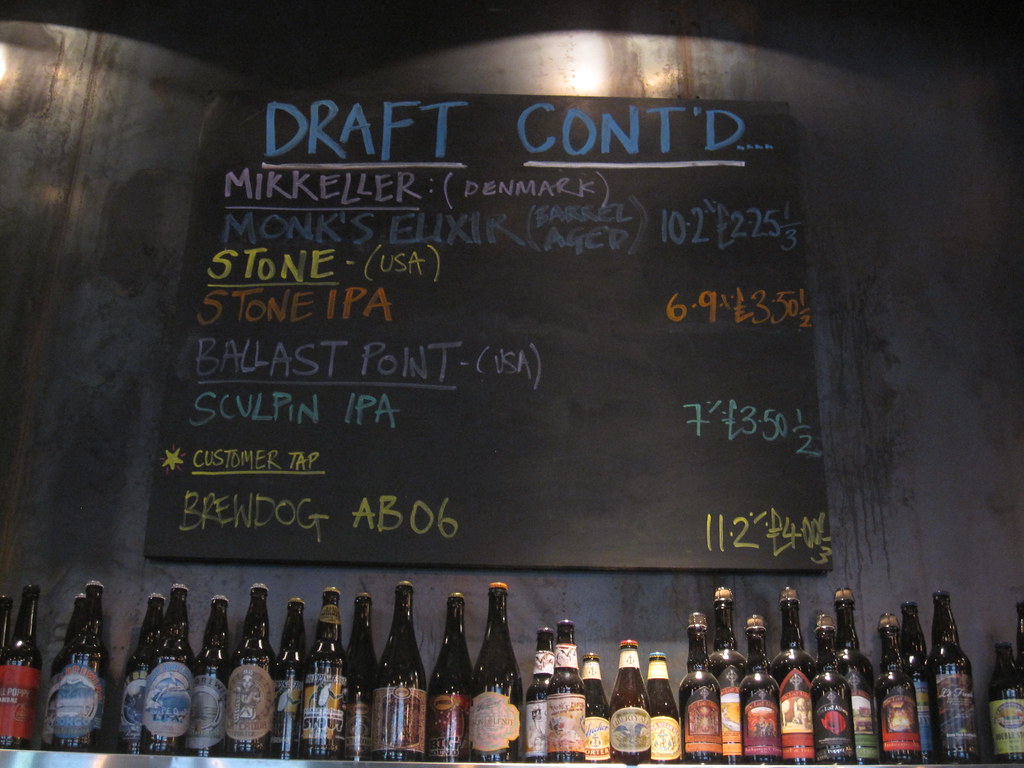 BrewDog Edinburgh guest beer menu Guest beers on draft at … Flickr