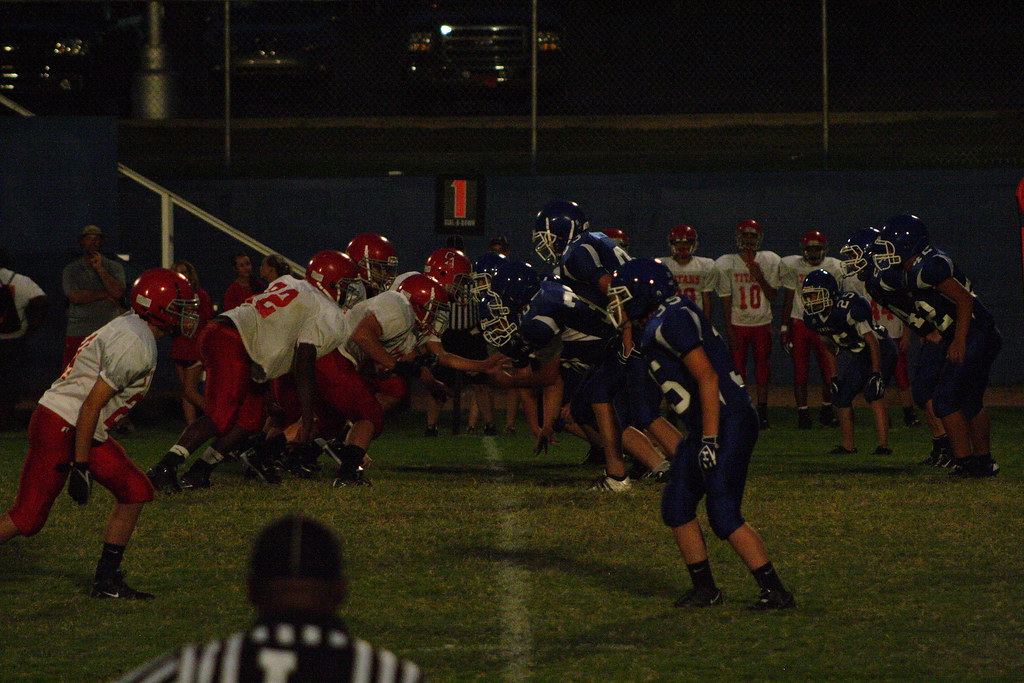 Harrah Panthers Football game Lance Flickr
