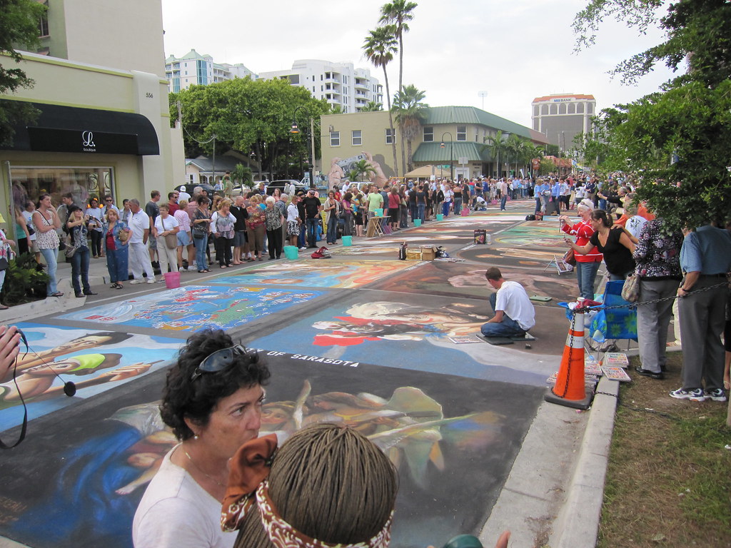 Sarasota Chalk Festival Zinnia Jones Flickr
