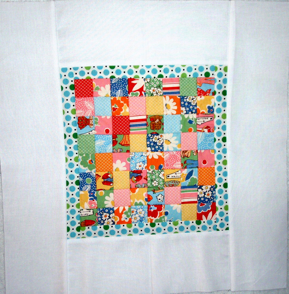 Snippets pillow I used the leftover pieces from my Triple … Flickr