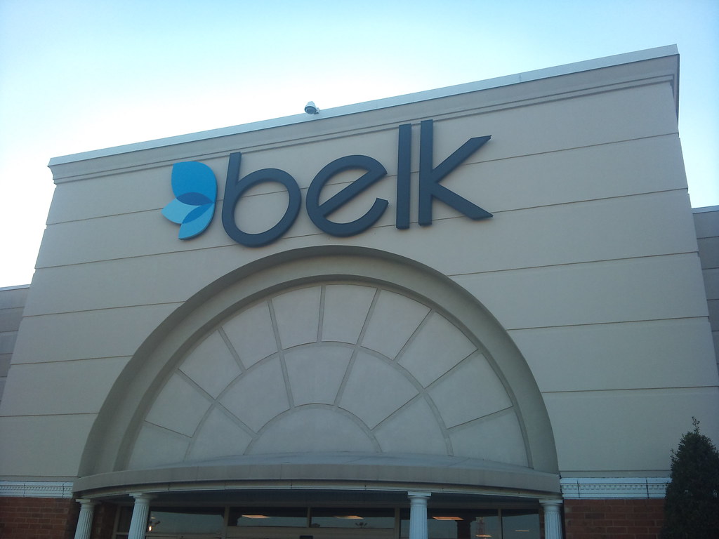 Belk Bel Air Mall New exterior signage at Bel Air Mall s… Gulf