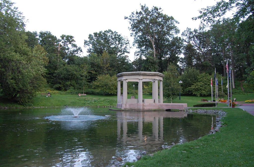 WW I Memorial Pavilion Saratoga Springs, NY 2015 Flickr