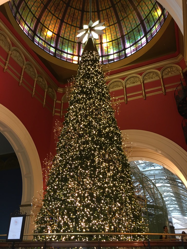 Queen Victoria Building Christmas Tree 2015 BeauGiles Flickr