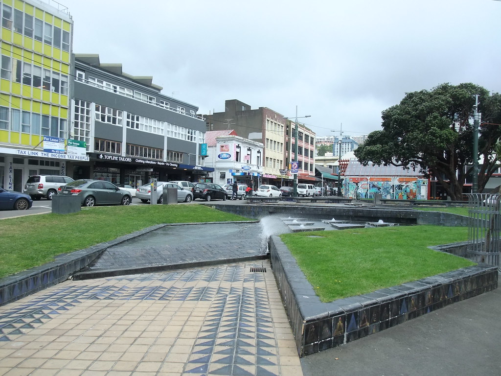 Te Aro Park, Wellington chineu Flickr