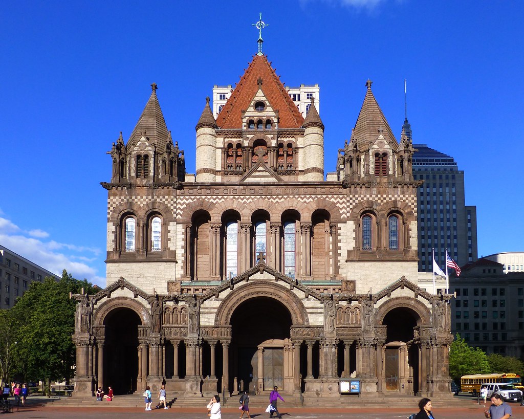 Boston, MA Trinity Church Henry Hobson Richardson designed… Flickr