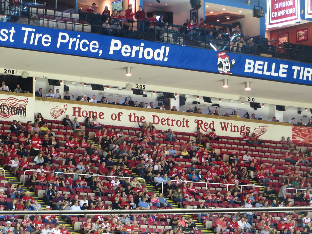 Home of the Detroit Red Wings, Joe Louis Arena, Detroit, M… Flickr