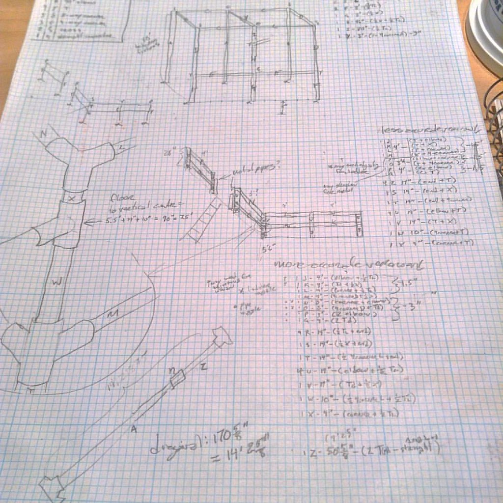 Berit carefully plans out the PVC cages for the NORD HAUSE… Flickr