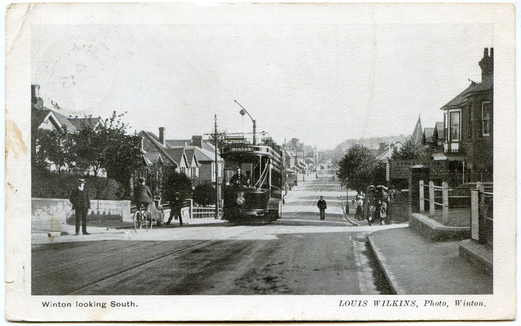 Wimborne Road, Winton, Bournemouth, Dorset Looking south (… Flickr