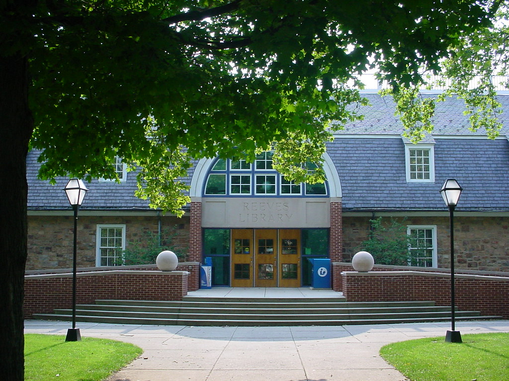 Front of Reeves Library at my alma mater Jason Trommetter Flickr
